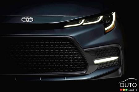 First image of the 2020 Toyota Corolla revealed